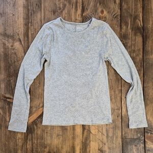 Quince Organic Micro-Rib Long Sleeve Tee